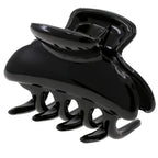 Camila Paris CP3550 French Hair Clip for Women, Small, Black 2.5 Inch Girls Hair Claw Clips Jaw Fashion Durable Styling Hair Accessories for Women, Strong Hold No Slip Grip, Made in France