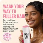 BOLDIFY Thickening Shampoo - Rice Water for Thinning and Oily Hair - Volumizing Shampoo for Fine Hair, Weightlessly Removes Excess Oil - 8oz