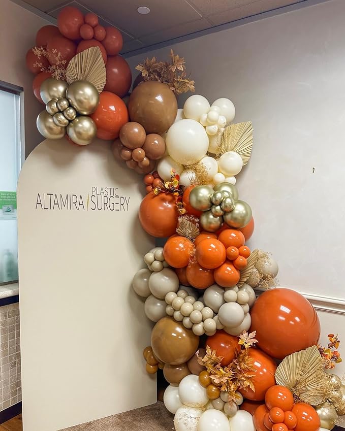 160Pcs Fall Balloons Garland Arch Kit - Image 3