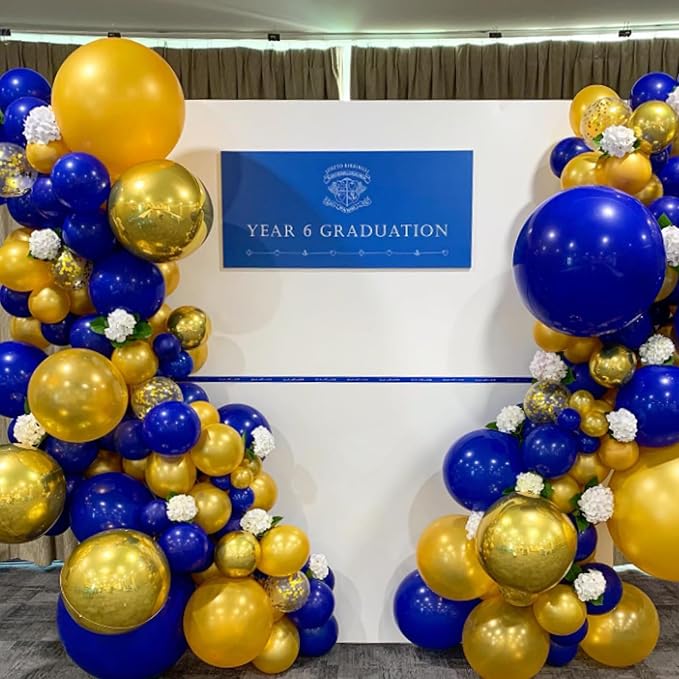 Awenztech Royal Blue Balloons 12 inch, Royal Blue Latex Balloons 50pcs Party - Image 4