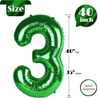 Green 3 Balloon - Image 5