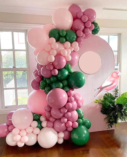 110pcs Dark Green Balloon Arch Kit - Image 6