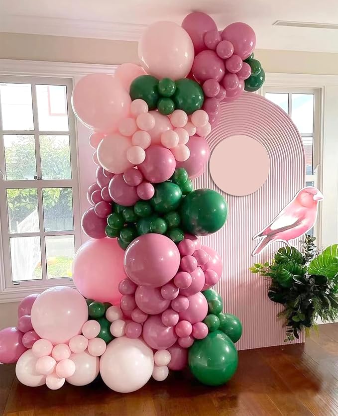 FOTIOMRG 120pcs 5 inch Dark Green Balloons | Birthday, Graduation, Baby Shower - Image 8