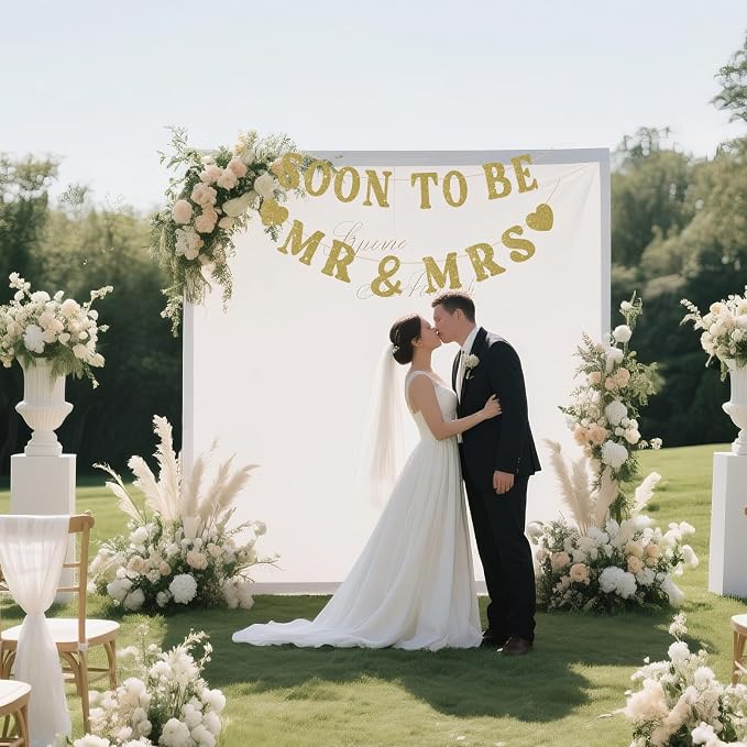 Soon To Be Mr & Mrs Sign Banner - Image 6