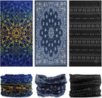Headband Neck Gaiter Head Wrap Headwear Face Mask Magic Scarf Bandana for Men and Women