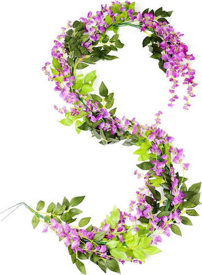 Lvydec Wisteria Artificial Flowers Garland - Image 7