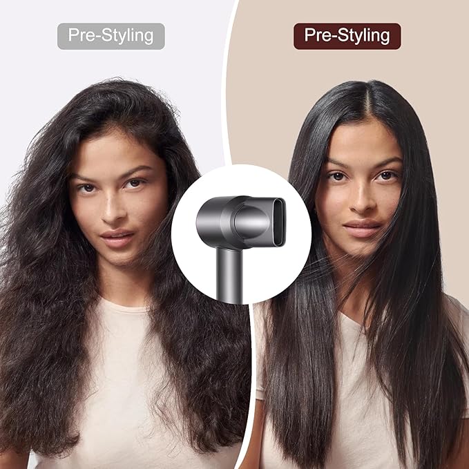 Gentle Air Attachments/Diffuser/Styling/Concentrator/Smoothing Nozzle Accessories for Dyson Supersonic Hair Dryer HD01,HD02,HD03 (Smoothing Nozzle)