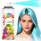 Halloween Hair Spray,Temporary Hair Color Spray for Women Kids Men,Washable Hairspray,Colored Hair Spray,Color Hairspray for Halloween,Party,Cosplay,Christmas Day (#Powder Blue)