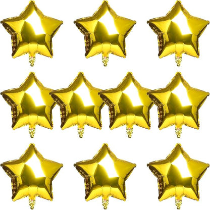 Star-Shaped Balloon, 18inch" Gold Foil Balloon Mylar Balloon, Baby Shower Decor by MEETINGU