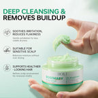 BOLI Scalp Scrub, Rosemary Tea Tree Scrup Exfoliator Shampoo, Gentle Scalp Treatment with Mint Oil, Itchy Relief Scalp Massager (8.81 oz)