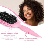 Candy Brush Curl Defining Hair Brush for Effortlessly Detangling Shaping and Styling Curls, Curl Brushes with EdgeLift for All Wet or Dry Hair Types for Women and Girl, Reduce Pulling and Frizzing