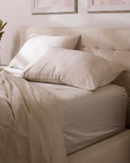 Cozy Earth Standard Pillowcases Set of 2 - Made of 100% Viscose from Bamboo, Ultra-Soft & Luxury, Woven from Naturally Breathable & Lightweight Fabric - Oat