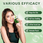 XHJRI Ice Face Roller Massager,Ice Cube Roller for Face, Eyes and Neck Naturally Conditioning and Skin Care,De-Puff Eye Bags,Reduce Migraine Pain,Reusable Massage Silicone Ice Mold (New Green)