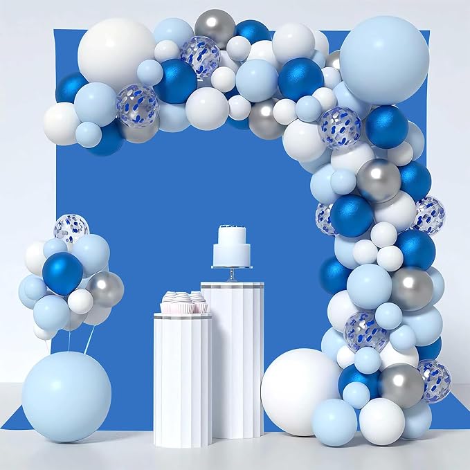 Royal Blue Photography Backdrop - Image 4