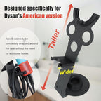 for Dyson Supersonic Nural Hair Dryer Stand Holder, Dyson Blow Dryer Accessory Organizer, Attachments Counter Storage Rack