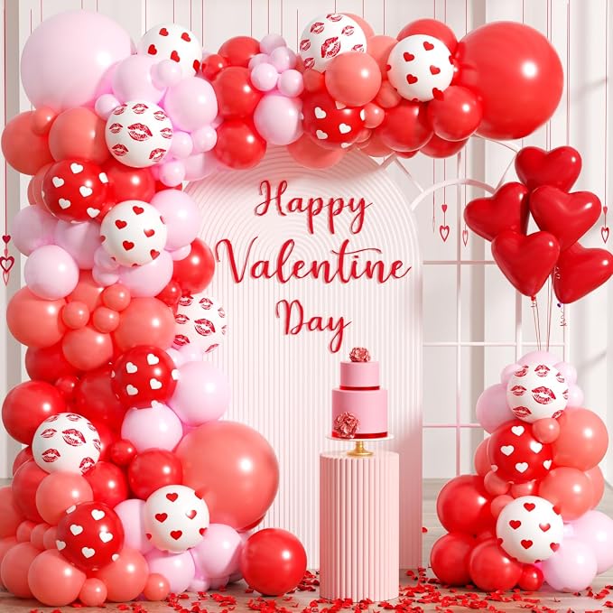 Valentines Day Balloons Garland Arch Kit - Image 4
