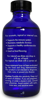 Cinnamon Essential Oil, Food Grade, for Candy, Cooking, Baking – 100% Pure, Edible, Cinnamon, Leaf, Oil, by Zongle Therapeutics, 4 OZ