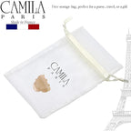 Camila Paris CP3293 French Hair Clip for Women, Small Nude Girls Hair Claw Clips Fashion Durable Hair Accessories for Women, Luxury Ladies Strong Hold No Slip Grip Clamp, Made in France