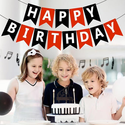Happy Birthday Banner Sign, Birthday Garland Wall Door Hanging Banners Flag - Image 5