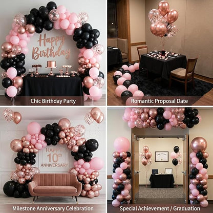 60-Pack 12-Inch Confetti Latex Balloons - Image 6