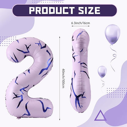 40 Inches Number 2 Balloon - Image 2