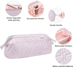 Leudes Hair Tools Travel Bag for Shark Flexstyle Carrying Case Portable Shark Hair Air Wrap Dryer Case Waterproof Dustproof Flat Curling Iron Travel Organizer (Lavender Violet)
