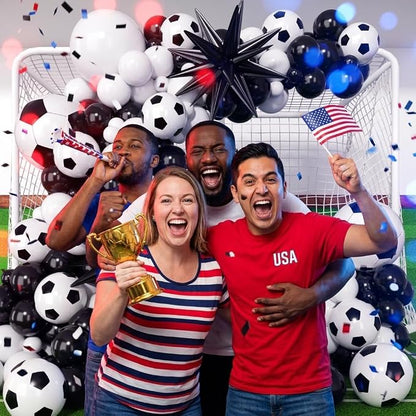 Soccer Balloons Garland Arch Kit - Image 5