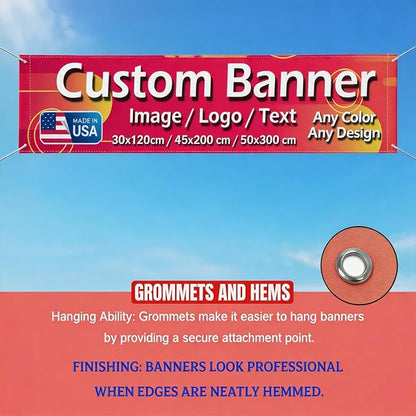 Custom Banner Personalized Backdrop Sign - Image 5