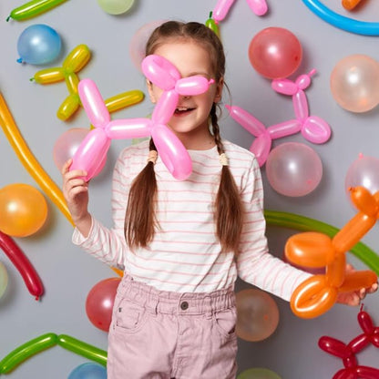 LXZFCRG 260 Long Balloons for Animals, Latex Twisting Balloons for Garland - Image 5