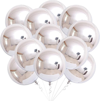 KatchOn Metallic Silver Balloons by KatchOn