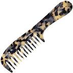 Giorgio G55 Wide Tooth Detangling Comb for Wet Hair, Handmade Large Tooth Rake Comb for Women with Thin to Medium Thickness Hair (8")