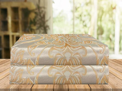 Elegant Comfort Penelopie Jacquard Look Curtain Panel Set, 54 by 84-Inch - Image 2
