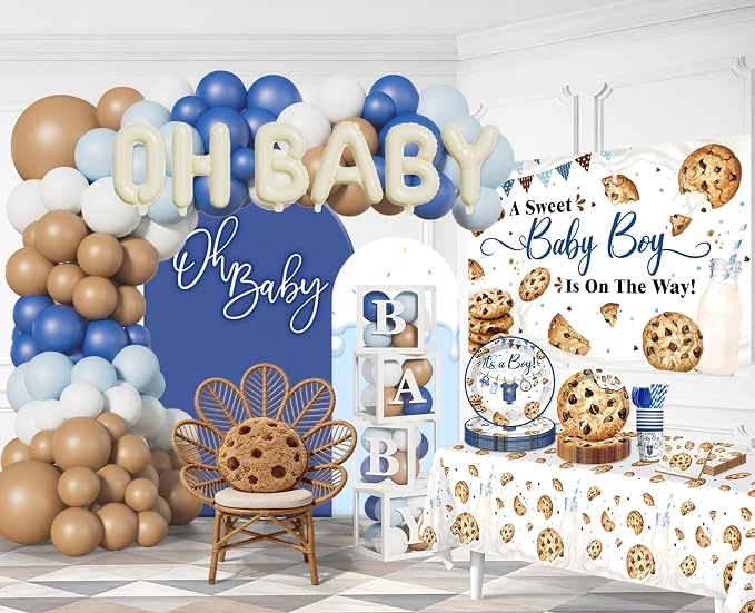 Cocomigo 297PCS Cookie Baby Shower Decorations - Image 3