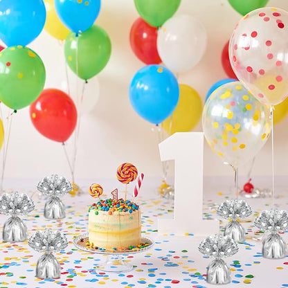 36 Pcs Metallic Balloon Weights Set Heavy Solid Metallic Anchor Balloon Holder - Image 5