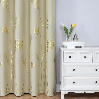 Thermal Insulated Blackout Curtains 108 Inches Long - Image 2