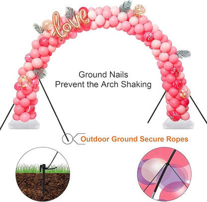Chamvis Balloon Arch Kit, 9FT Height & 10FT Width Adjustable Balloon Arch Stand - Image 5