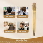 PERFEHAIR 6 Pcs Duckbill Alligator Hair Clips for Women - Metal Sectioning Clips with Strong Grip for Styling, Coloring, Sturdy Duck Bill Clips for Holding Rollers & Setting Curls (Copper)