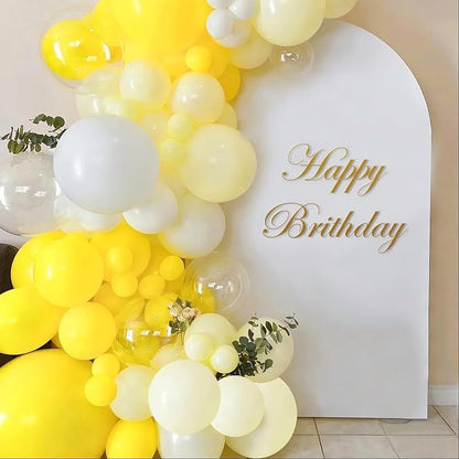 100 Pack Yellow Balloons 12 inch, Graduation, Baby Shower, Bee Party Decorations - Image 2