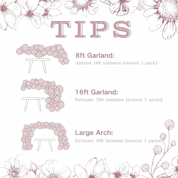 Pink Balloon Arch Kit for Bridal Shower Wedding Baby Shower Decorations | - Image 7