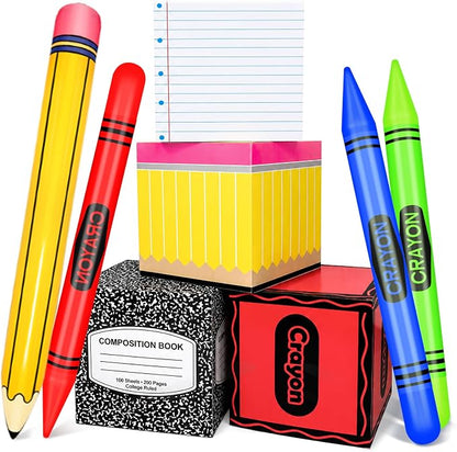 Denylo pro 8 Pcs Back to School Balloon Box Decoration by Denylopro