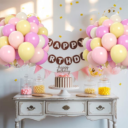 Biapian Pink and Yellow Balloons Set - Image 6
