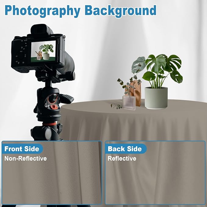 Grey Photography Backdrop for Photoshoot, 10x10 FT | Versatile Studio Photo - Image 6
