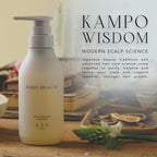 Kiwabi Root Beauté Itchy Scalp Shampoo – Sulfate-Free Natural Shampoo for Dry, Oily & Sensitive Skin – ph-Balanced Scalp Treatment with 23 Botanicals for Hair Growth & Hydration