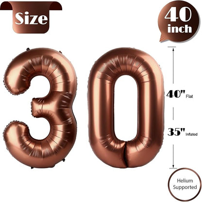 Brown 30 Balloon - Image 5