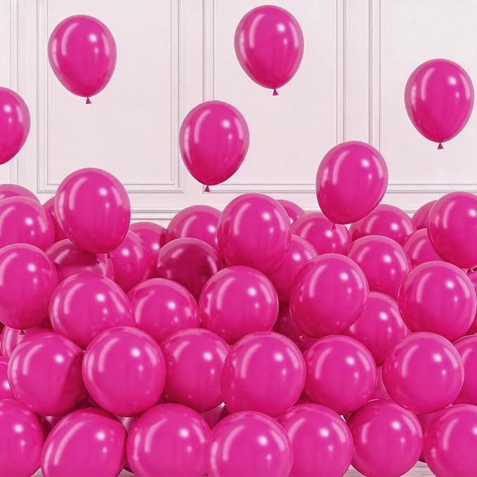 Hot Pink Balloons by Togvu