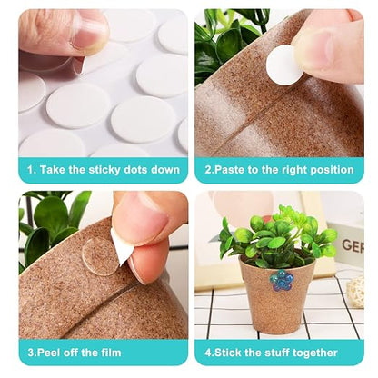 Sticky Tack, 140 10mm/0.4" Removable Poster Putty, Double Sided Adhesive - Image 3