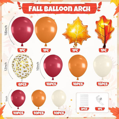 Fall Balloon Garland Arch Kit - Image 2