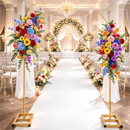 7.2ft and 5.9ft Half Balloon Arch Stand Kit - Image 3