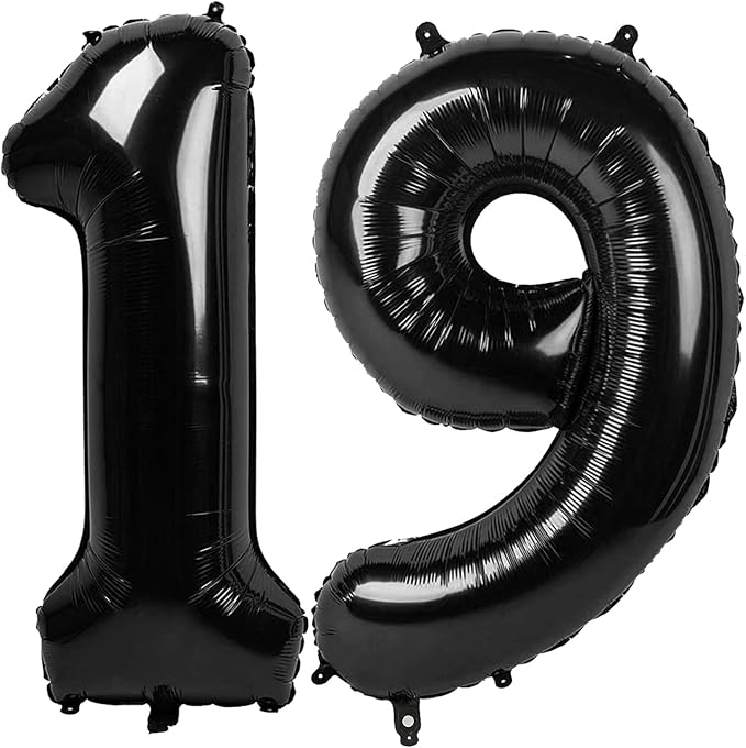 Black 19 Balloon by IWERP