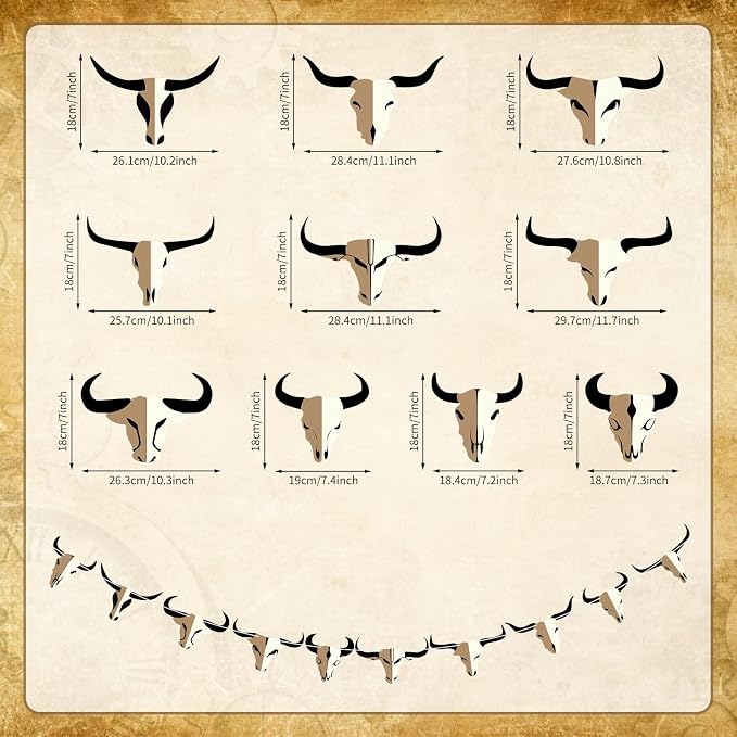 Hooqict Western Cowboy Rodeo Party Banner Western Birthday Party Decorations - Image 2
